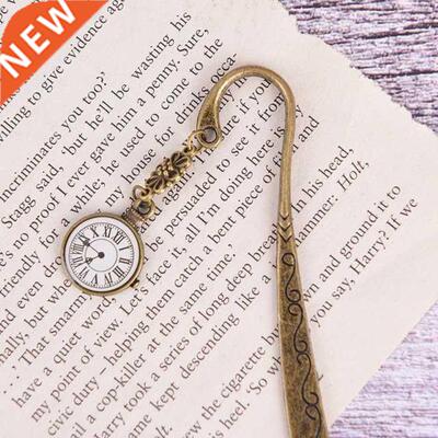 Funny Clock Metal Bookmarks Vintage Retro Tower Book Marker