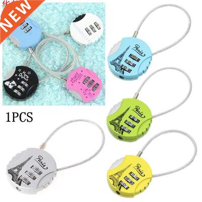 nMini Cute 3 Digit Combination Travel Luggage Suitcase Lock