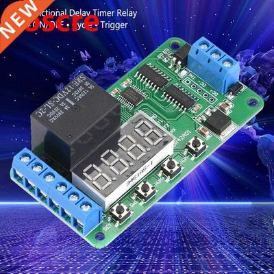 DR42A01 12V Dual Channel Timing Relay Multifunctional DPDT0.