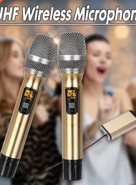 UHF Wireless Microphone Speaker System Handheld Mic Cordless