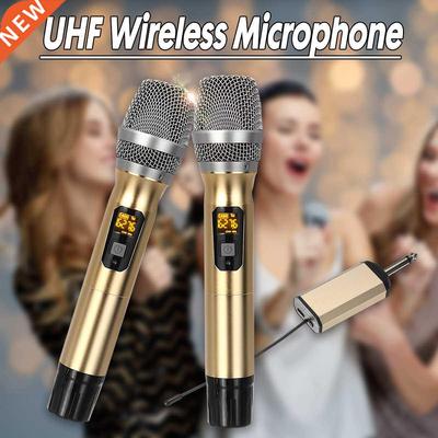 UHF Wireless Microphone Speaker System Handheld Mic Cordless