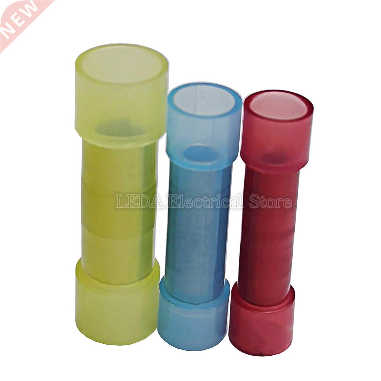 20pcs BNYF1.25/2/5.5 Nylon Insulated Straight Butt Wire Term