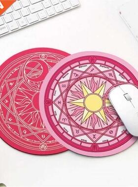 Anime Cardcaptor Sakura Mouse Mat Cosplay Props Girl Carto