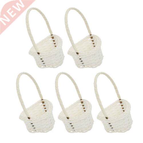 Basket Mini Woven Baskets Picnic Wicker Wedding Flower