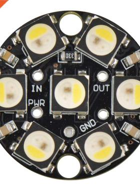 7-24 bit SK6812 RGBW Round Full Color Ring LEDs With Integra