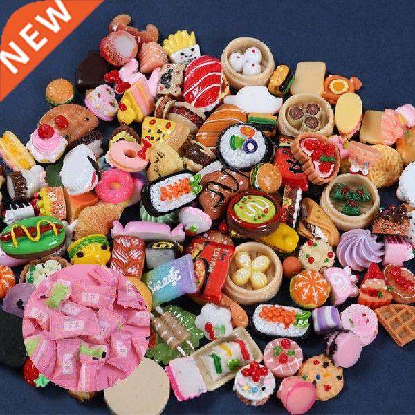 10pcs non-repetitive miniature food play blind box blind