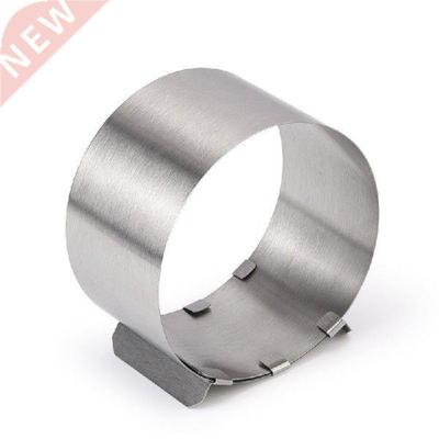 1Pc Adjustable Mousse Ring D Round Cake Molds Stainless