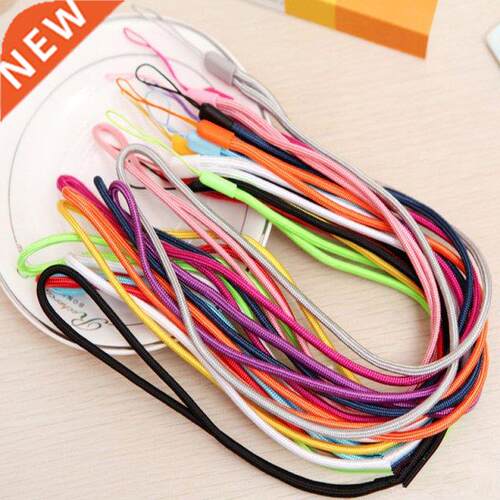 50-100PCS long Nylon Lanyard Cell Phone Hanging Strap Mobile