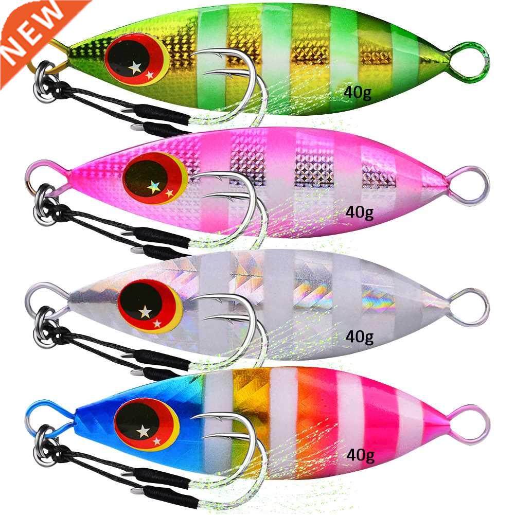 1pc metal jig fishing lure hard artificial bionics bait