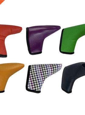 PU Leather Golf Putter Head Cover Waterproof Club Headcover