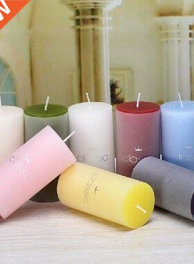 1 Pcs Scented Candles Craft Candle Gifts Wedding Column Wax