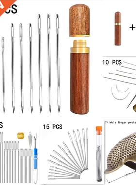 10pc Leather Craft  Hand Sewing Needle BigEye Manual Embr