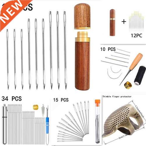 10pc Leather Craft  Hand Sewing Needle BigEye Manual Embr