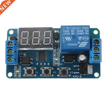 Automation DC 12V LED Display Digital Delay Timer Control Sw