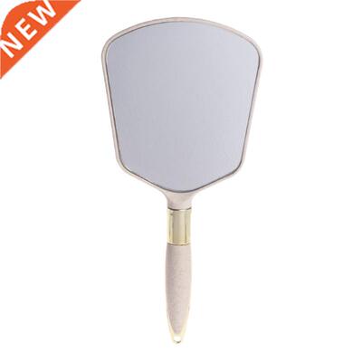 Cute Retro Plastc Hand Held Vntage Makeup Mrror Vanty