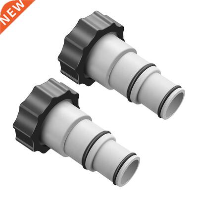 2PCS Hose Adapters For Intex 1500/2000/250/4000 Gallon Per H