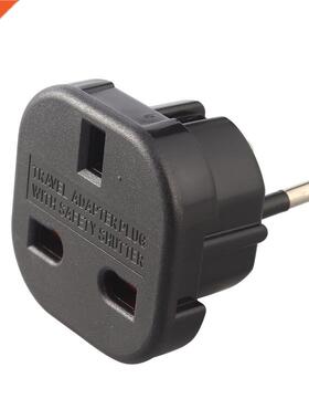 UK to EU AC Power Travel Plug Adapter Socket Converter 10A/1