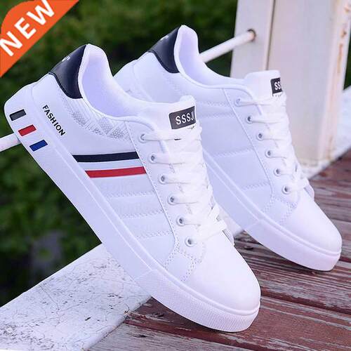 White vulcanized sneakers boys cheap flat comfortable shoes