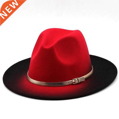 Hot Winter Autumn Imitation Woolen Women Men Ladies Fedoras