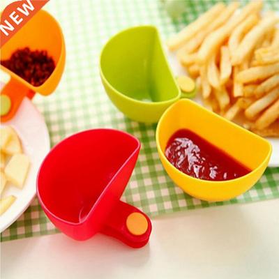 8Pcs/Set Sauce Holder Assorted Clip Container Dish Plate