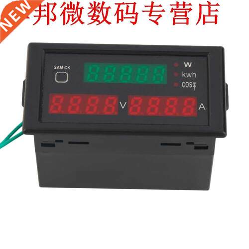 QAC80-300V 100A LED Stroom Spanning Tester Meter Energie Pow