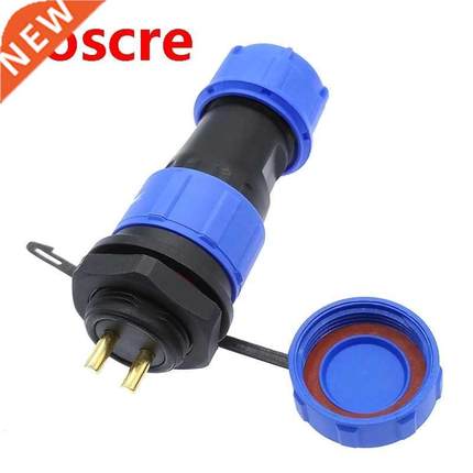 SP2110 SP2112 waterproof connector back nut SP21 2pin 3pin 4