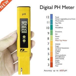 Portable Digital LCD PH Meter Pen of high precision PH acidi