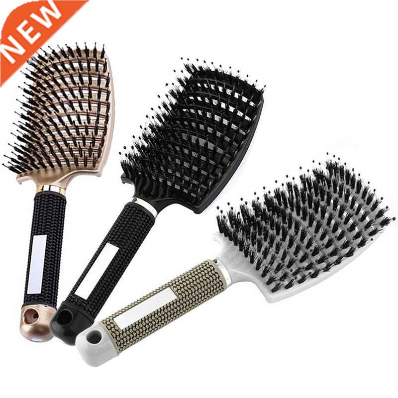 Hair Brush Scalp Massage Comb Hairbrush Bristle&Nylo