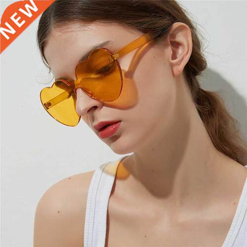 Free shipping 2021 Candy color heart shape ocean personality