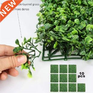 10 pcs Artificial Flowers Boxwood Grass 25x25cm Backdrop