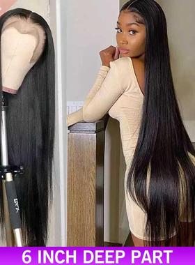 Straight Lace Front Wig 13x4 Lace Frontal Human Hair Wig Bra