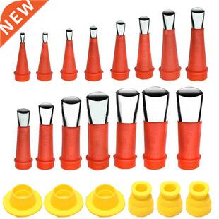 Caulking Stainless 21Pcs Nozzles Steel Finishing
