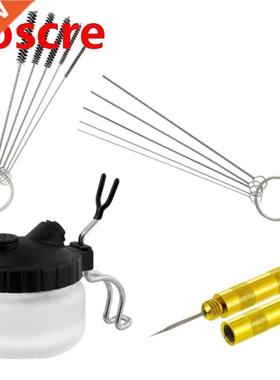 10.2x10x10.2 Washing Pot 2 Replaceable Dredging Needle Air