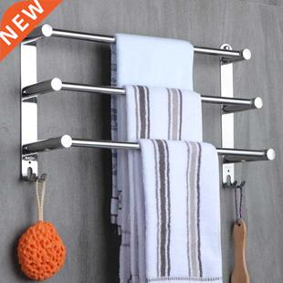 Towel Rack stainless Steel Flexable adjustable 40 CM 3 ties