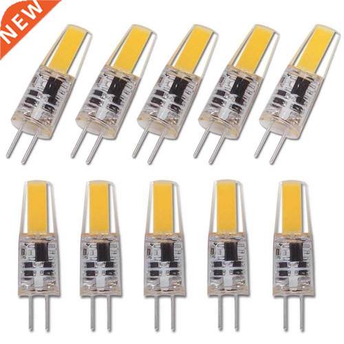 10pcs LED G4 Lamp Bulb AC DC Dimmable cob led 12V 220V 6W CO
