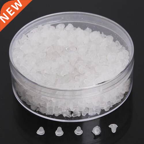 1000pc/lot 4mm Earring acks Stoppers Jewelry Making Access