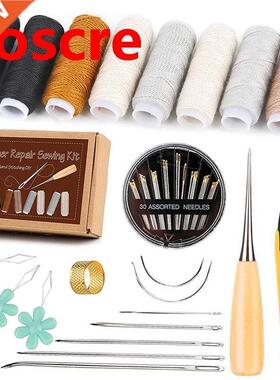 Leather Sewing Kit Leather Needle Sewing Thread Sewing Awl