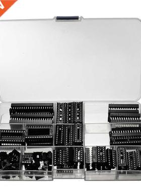 95pcs DIP IC Sockets 6/8/14/16/18/20/24/28 Pins Adapter Sold