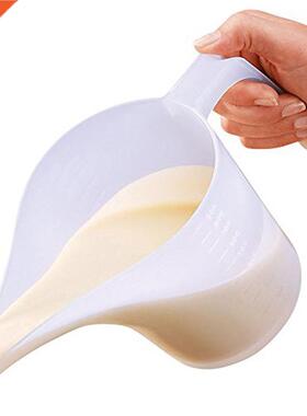 Tip Mouth Plastic Measuring Jug Cup Graduated Surface Cookin