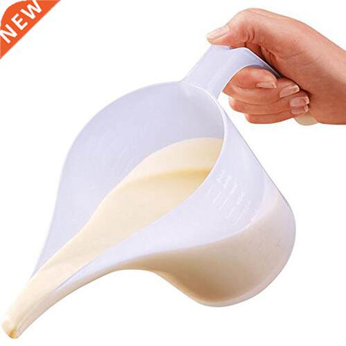Tip Mouth Plastic Measuring Jug Cup Graduated Surface Cookin