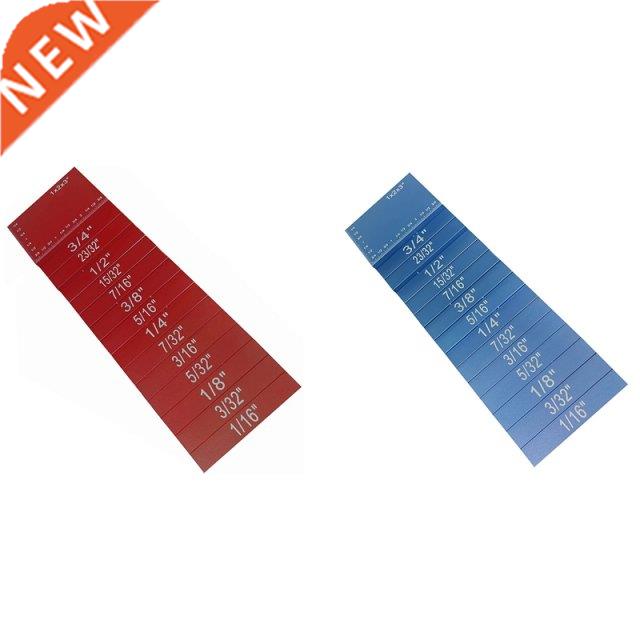 15Pcs Gauge Block Set,Precision Aluminum Height Gauges Set S