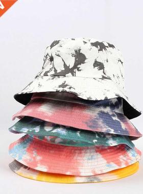 Doule-sided Wearing Cap Visor Rainow Color ucket Hat Men