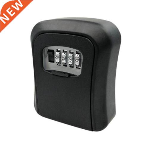 Key lock box wall-mounted plastic key safe weatherproof 4 co