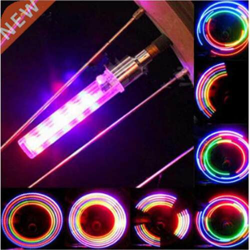 Bicycle Decorative Light 5 LEDs Bicycle Tire Valve Cap Tube