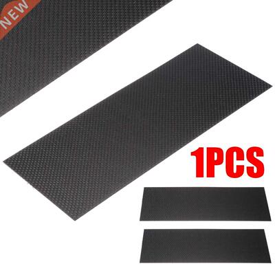 100x250mm Carbon Fiber Plate Panel Sheet K Weave Glossy Pla