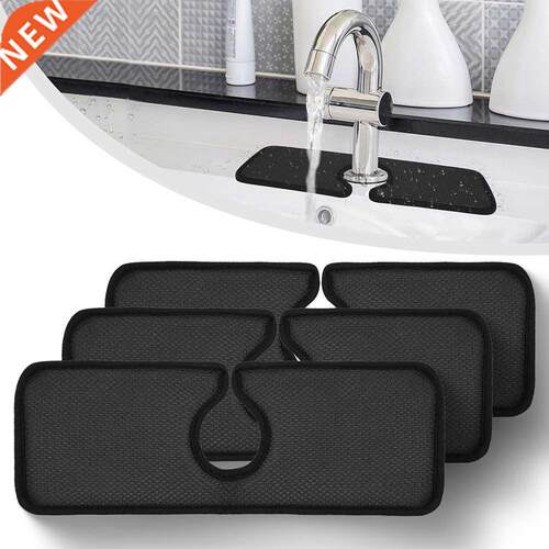 1PCS Kitchen Faucet Absorbent Mat Sink Splash Guard Faucet