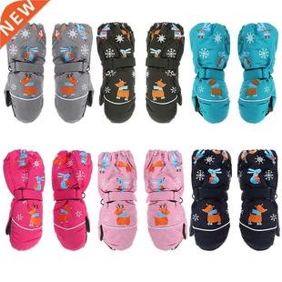 2-6 years Kids Winter Warm Gloves Windproof Children Boys Gi
