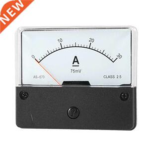 Mounting Panel DC 0-30A Current Range ammeter with Part Conn