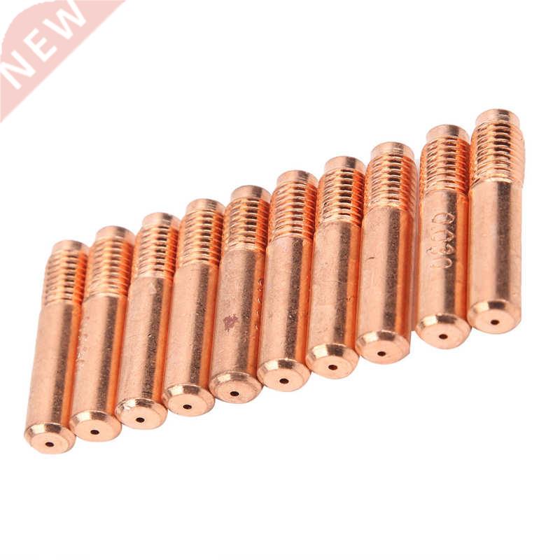 10Pcs Conductive Nozzles Copper MIG Welding Contact Tips Rep