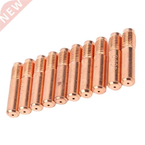 10Pcs Conductive Nozzles Copper MIG Welding Contact Tips Rep